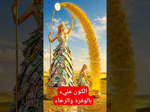 الكون مليء بالوفره والرخاء وانا على تردد الأثرياء والثراء في كل مكان وزمان الحمدلله رب العالمين