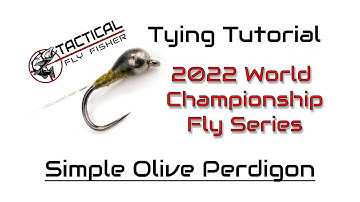 2022 World Championship Flies - Simple Olive Perdigon Tutorial