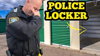 COP POLICE LOCKER  \/ I Bought An Abandoned Storage Unit \/ Storage Wars