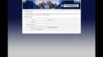 Viewing FTP Accounts in cPanel