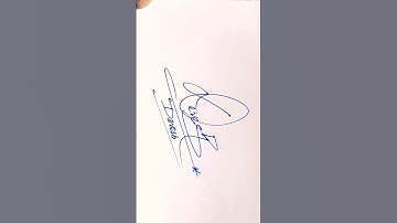Devesh name Signature Style//Best Signature idea#Viralshorts