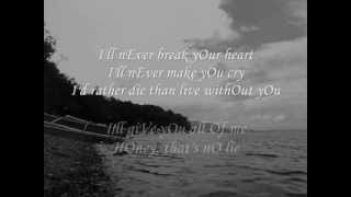 I&#39;LL NEVER BREAK YOUR HEART- WESTLIFE