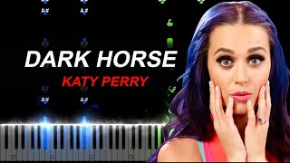 Katy Perry - Dark Horse ft. Juicy J Piano Tutorial