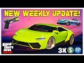 All content from newest weekly update  3x series  more gta online