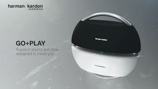 Harman Kardon Go Play Portable Bluetooth Speaker With Rechargeable Battery And Dual Microphone