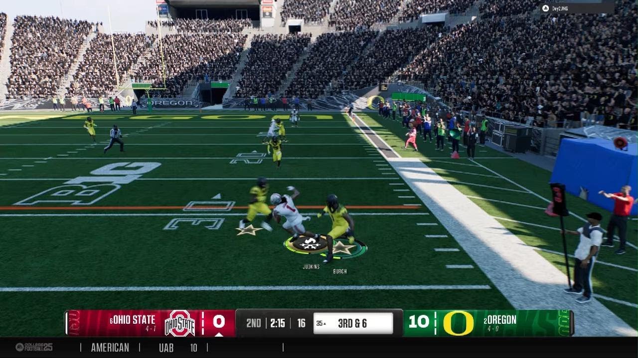 EA SPORTS College Football 25_Ohio state vs Oregon - YouTube