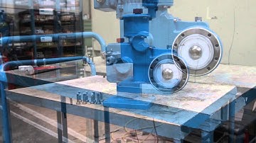 Service tutorial for lewa pumps. Part of a dosing unit from Pentol