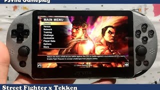 PSVita Update| Street Fighter x Tekken Fighting Gameplay