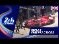 🇬🇧 REPLAY - Free Practice 2 - 2020 24 Hours of Le Mans