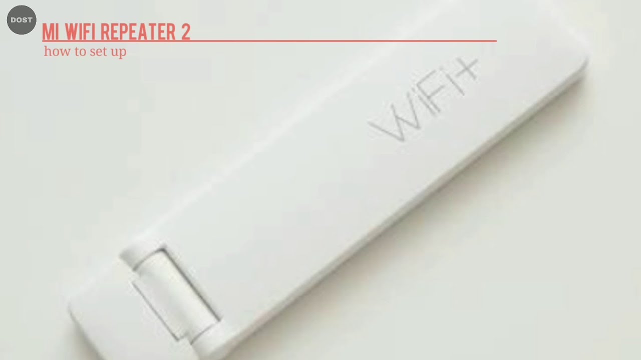 How to setup Mi WiFi repeater 2 - YouTube