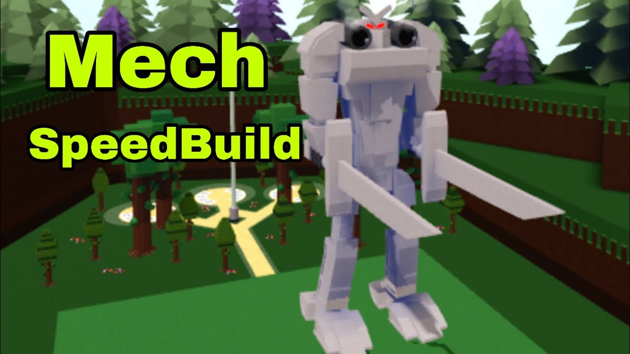 Mech Speed Build Tutorial | Build A Boat For Treasure - YouTube