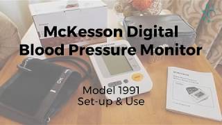 McKesson Digital Blood Pressure Monitor - Set-up & Use screenshot 5