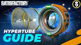 Optimal Hypertube Cannon Tutorial - Satisfactory New Player Guide EP21