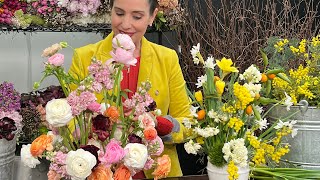 Ranúnculus, la flor de la temporada  En Vivo con Ana Galena