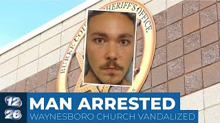 Man arrested after Botsford Church vandalized in Burke County
