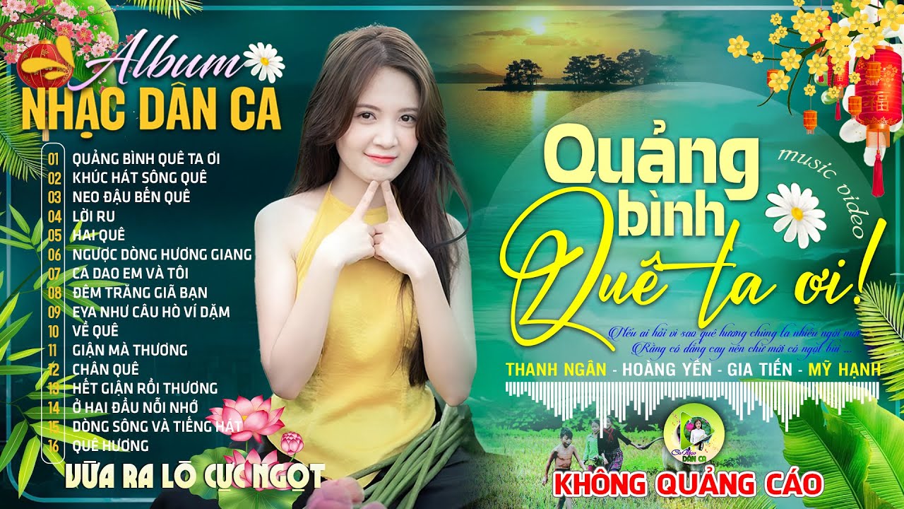 QUẢNG BÌNH QUÊ TA ƠI |LK Dân Ca Xứ Nghệ Hay GÂY SỐT CỘNG ĐỒNG MẠNG -Nhạc Đồng Quê Vừa Ra Lò CỰC NGỌT