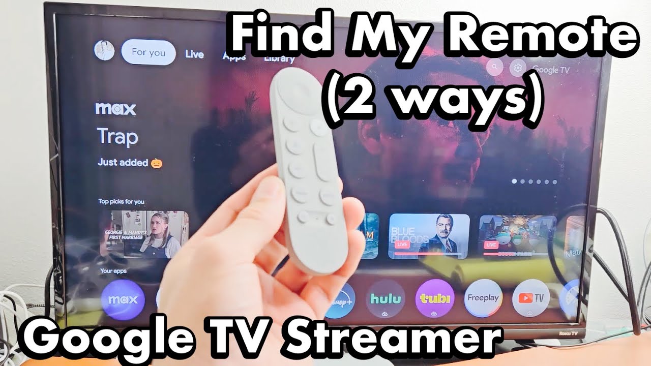 Google TV Streamer: How to 'Find My Remote' (2 Ways) - YouTube