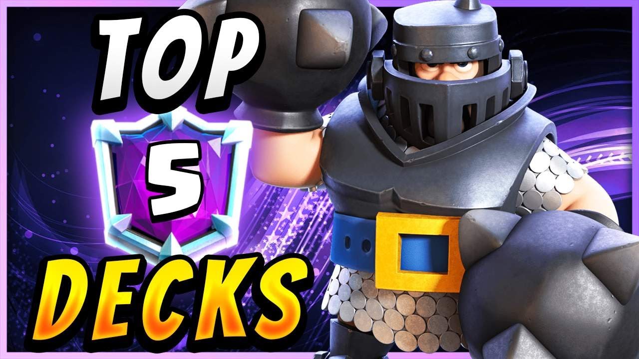 NEW* TOP 5 STRONGEST DECKS IN CLASH ROYALE! 2022 RANKING BEST DECK LIST! 🏆  