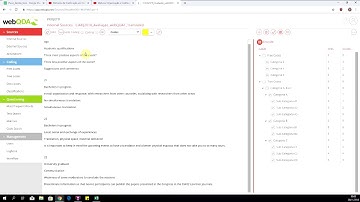Tutorial 3.3 webQDA - Importing xls and xlsx files