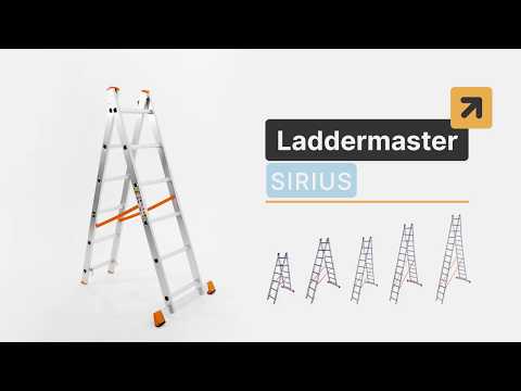 Двухсекционные алюминиевые лестницы Laddermaster Sirius