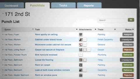 Home Inspection Punch List Management on your Mobile Device - Punchlist - Imfuna