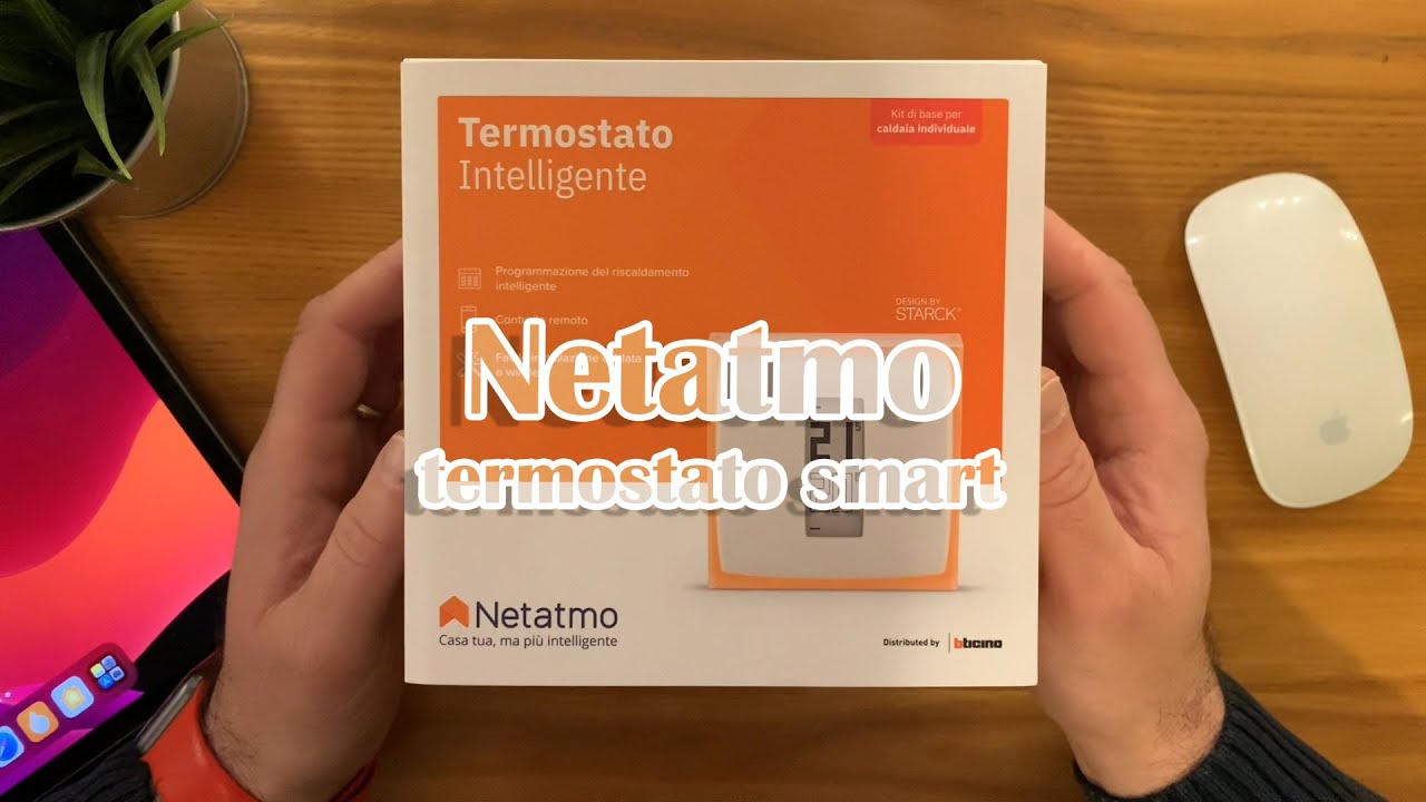 Netatmo termostato smart compatibile con  Apple HomeKit 