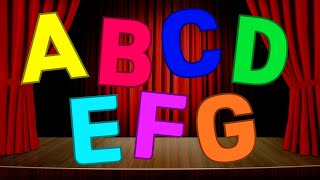 Alphabet Stage Show | Uppercase & Lowercase ABC Letters | Gentle Learning Song for Kids screenshot 2
