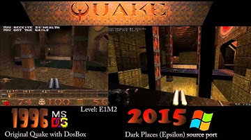 Quake 1: 1996 vs 2015