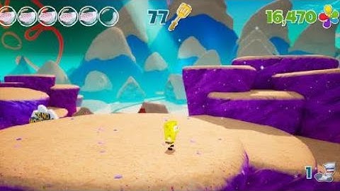 SpongeBob SquarePants: Battle For Bikini Bottom - Rehydrated Ps4 OUT OF BOUNDS GLITCH