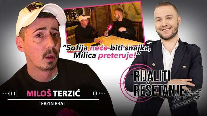 RIJALITI REŠETANJE! Ko laže, a ko priča istinu? Terzin brat skinuo maske i sve izneo javno