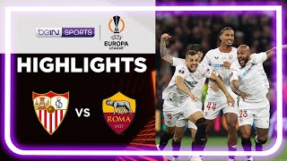 Sevilla 1-1 AS Roma (Pens. 4-1) | Europa League 22/23 Match Highlights