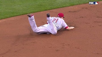 CIN@CHC: Frazier robs Rizzo of hit with diving stop