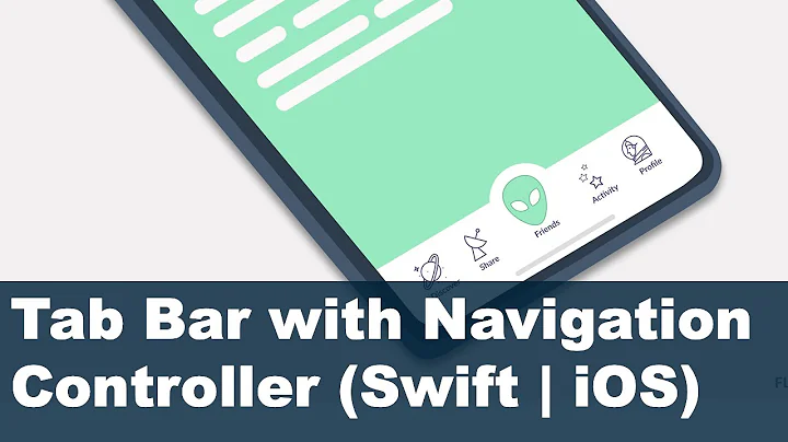 Create Tab Bar App with Navigation in Swift 5 (Xcode 11) - 2022 iOS