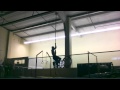 Rope climb (no feet)