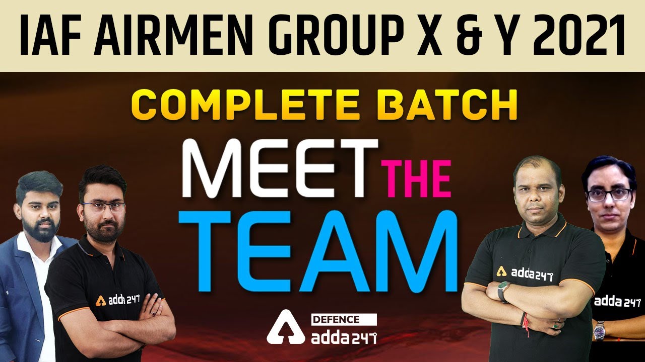 IAF AIRMEN GROUP X & Y 2021 Complete Batch | Defence Adda247