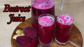 BEETROOT JUICE // This Super healthy drink, cleanses, detoxes, lower blood pressure, rich in iron. Resimi