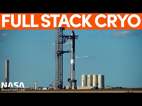 Full Stack Cryo Testing | SpaceX Boca Chica