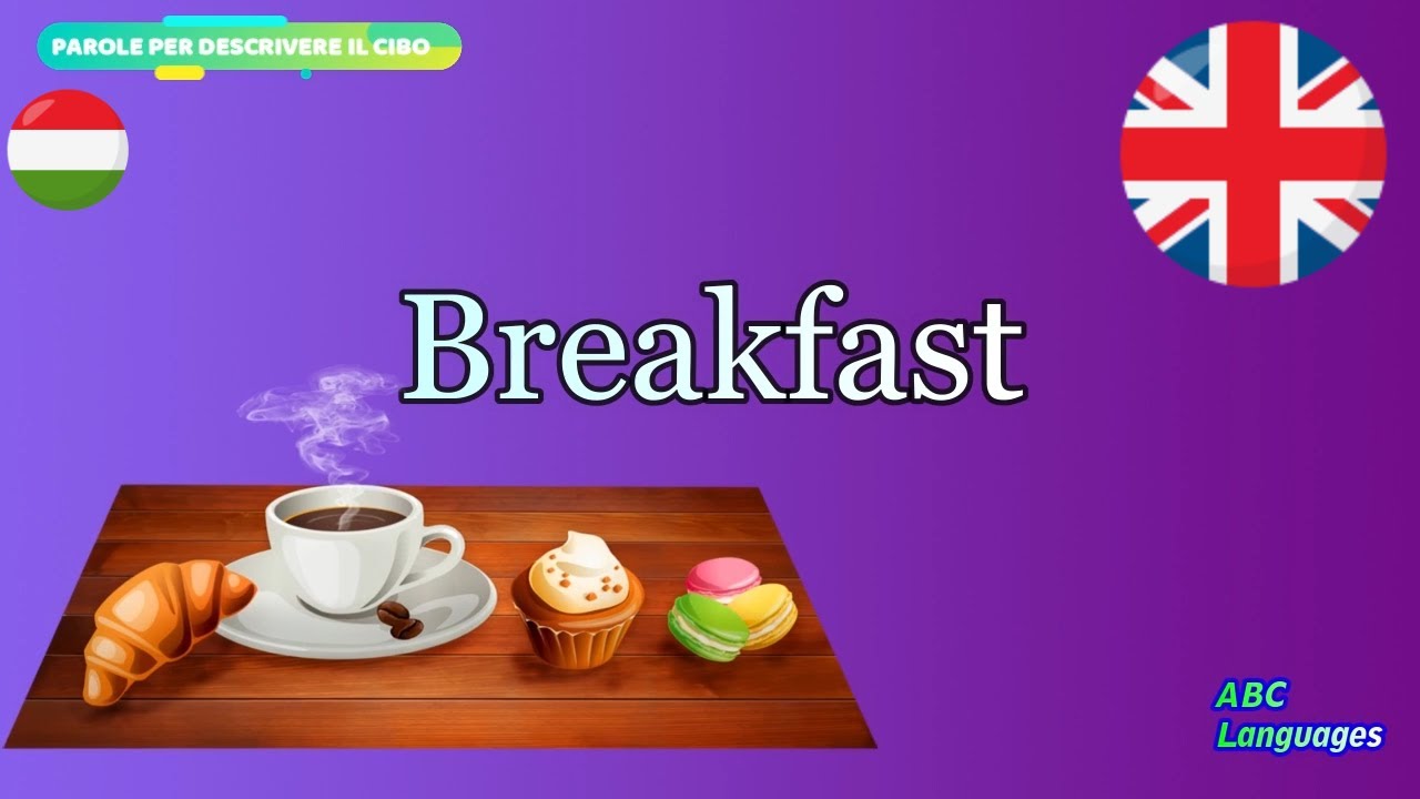 Breakfast Lunch Dinner I Pasti In Inglese Schede Didattiche Impara i PASTI in Inglese e Parole per descrivere il CIBO - Learn