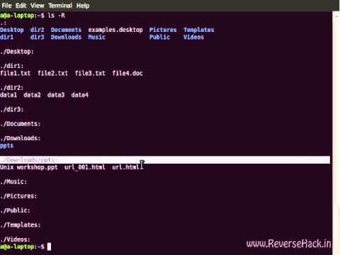 Basic Linux Shell Commands Part-1 - YouTube