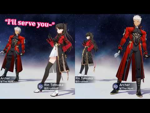 Tohsaka Rin & Archer reaction when added TOGETHER 😭 | Honkai Star Rail 4.4
