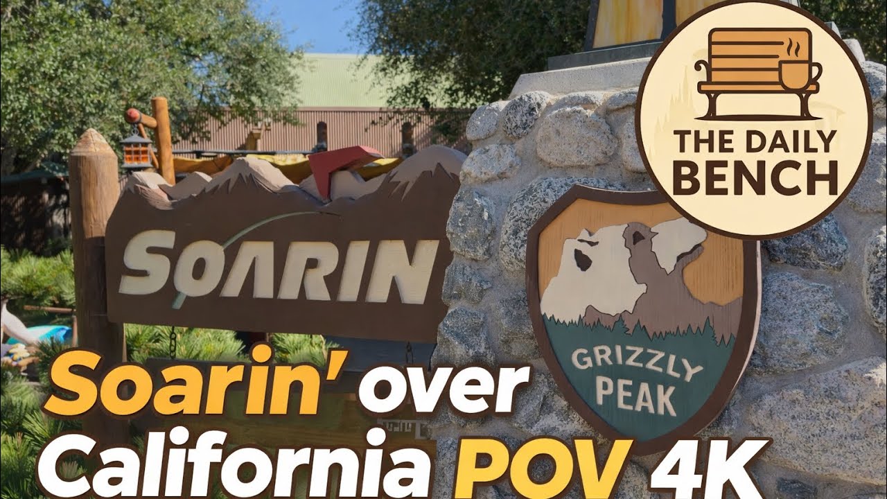 Soarin’ Over California POV 4K | Disney California Adventure