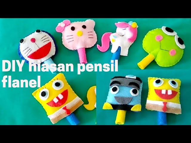 Diy Hiasan Pensil Tayo Spongebob Dari Kain Flanel Hiasanpensilflanel Youtube Diy Hiasan Pensil Tayo Spongebob Dari Kain Flanel Hiasanpensilflanel Youtube