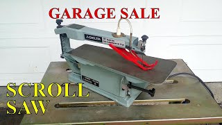Garage Sale Scroll Saw