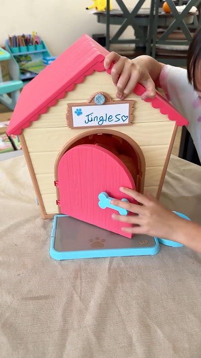 Little Live Pets My Puppy's Home Interactive Plush Toy Puppy and Kennel #shorts #toyunboxing