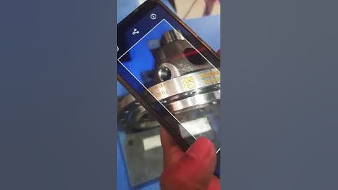 Barcode & text printing on automobile component (steel) by engraving from Videojet LASER