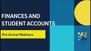 Pre-Arrival 2024: Finances and Student Accounts