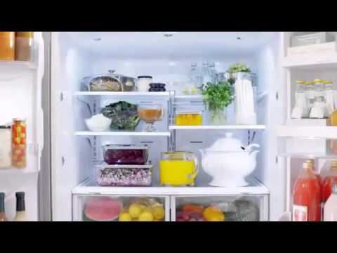 Ge Profile French Door Refrigerator Pfe28rshss At Appliancesconnection Com Youtube