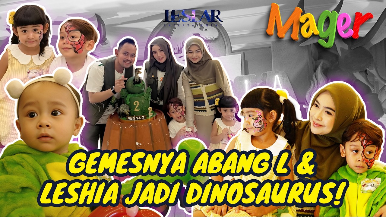 MAGER: MERIAHNYA B’DAY PARTY SENNA, ABANG L DEKETIN BU ICIS DEMI MOANA!!!