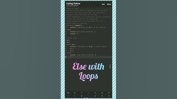 Else with loops /Learn Python🐍 easly by shorts #part67 #day67 #coding #python #loops #programming