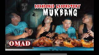 NAKAKATAKOT NA OMAD SA ABANDONED LABORATORY | MUKBANG